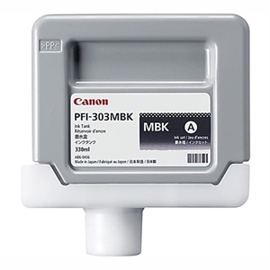 Canon PFI-303 MBK Nero Opaco - Cartuccia d'inchiostro da 330 ml